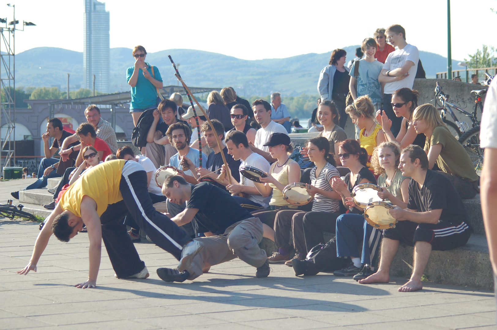 Dancing in the street