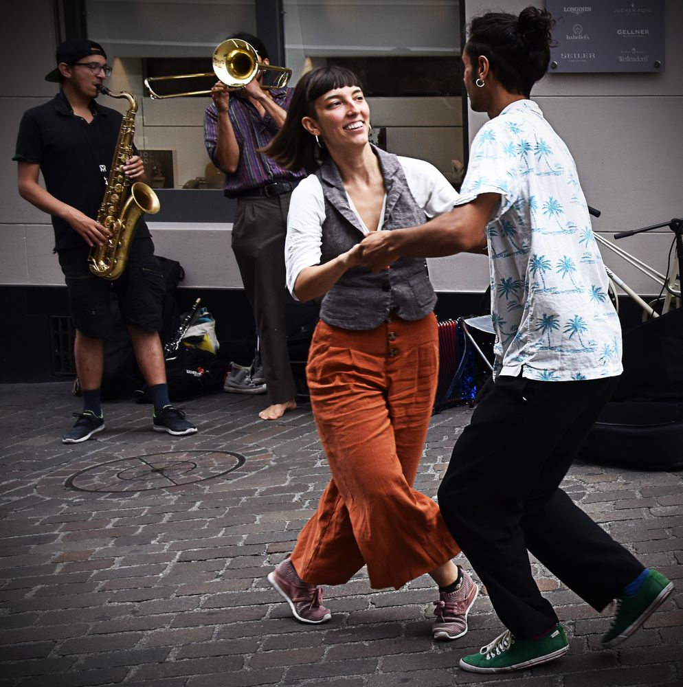 Dancing in the street