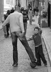 dancing in the street