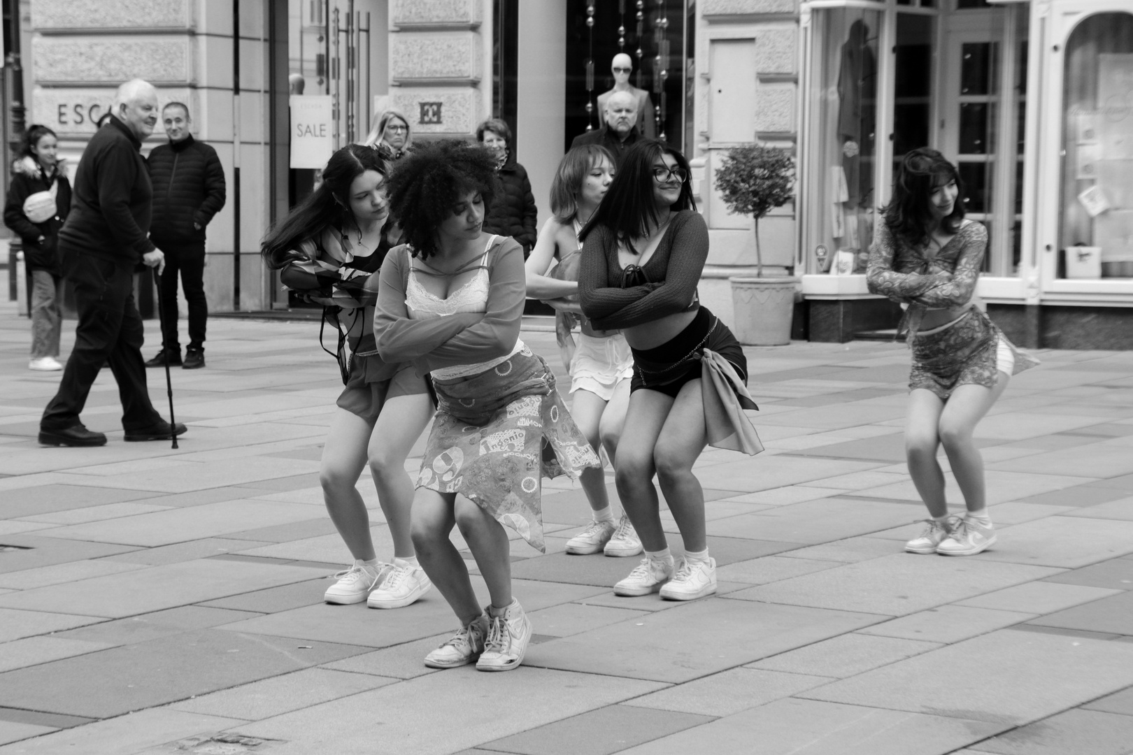 dancing in the street