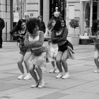 dancing in the street