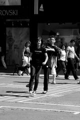 dancing in the street