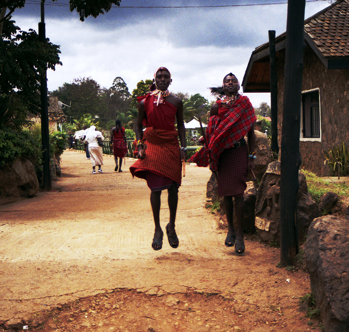 dancing massai