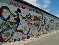 Dancing to freedom......no more walls