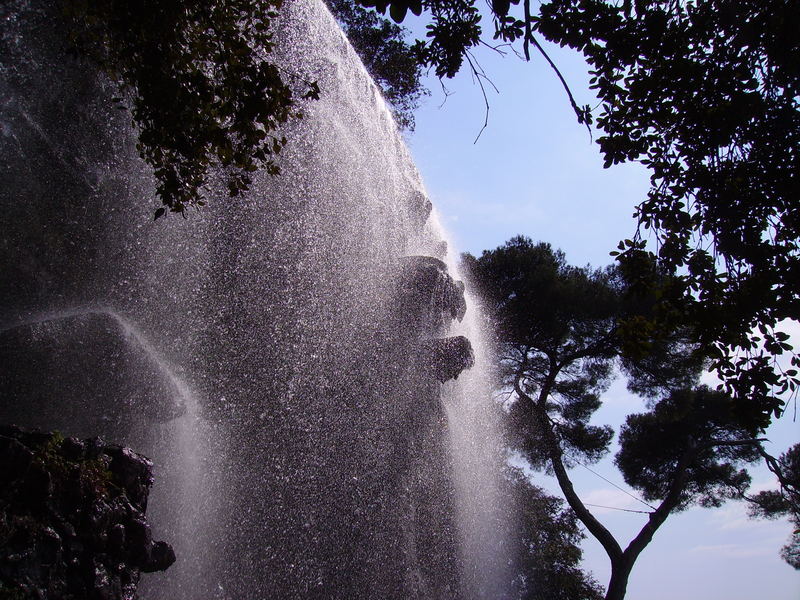 dancing water