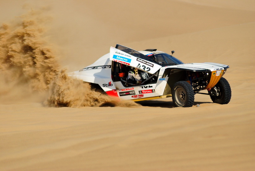 dando gas nel DAKAR 2013