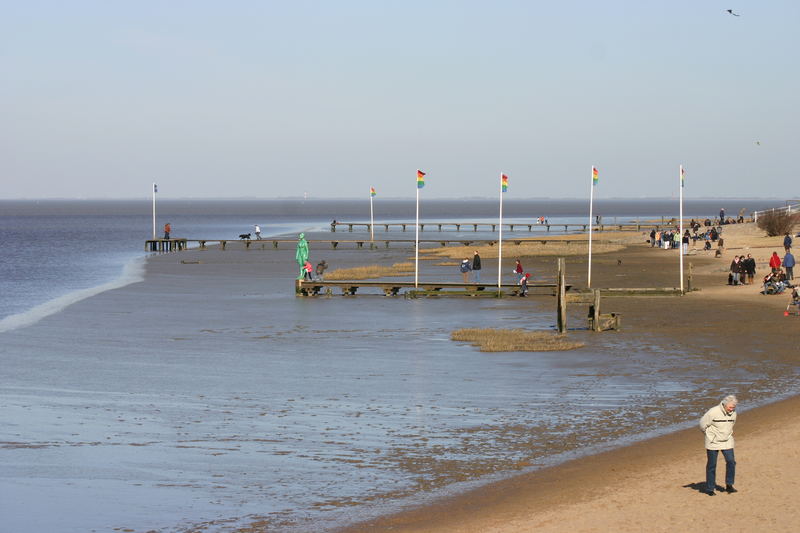 Dangast wenn das Wasser kommt