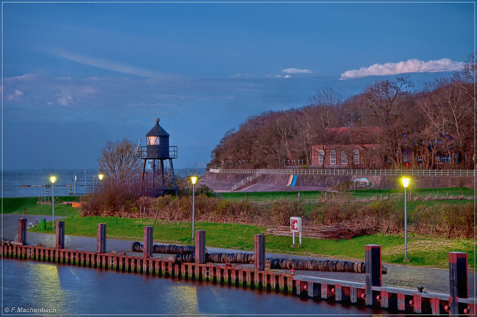 Dangast zur Blauen Stunde