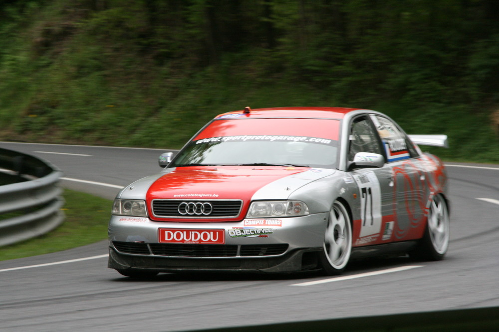 Daniel Roudet auf Audi A4 STW in Eschdorf 2009