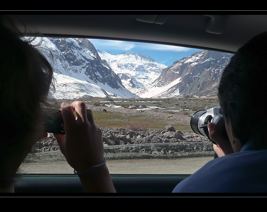 Daniel y Soledad recorriendo Chile