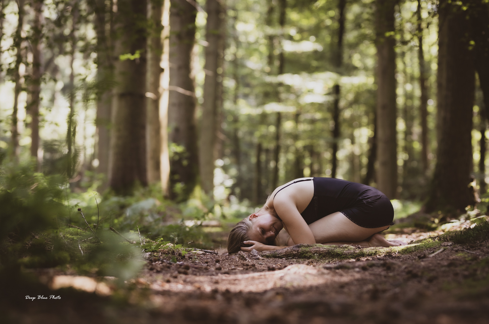 Daniela im Wald