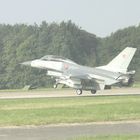 danish f-16 at raf coltishall.