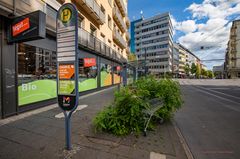 Danke, dass sie draussen essen | Bahnhofstrasse in Mainz (2)