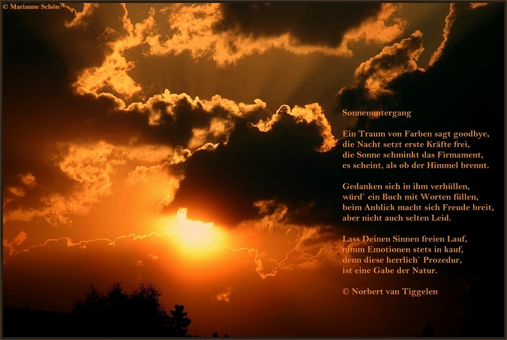 Danke Fur Das Schone Gedicht Norbert Foto Bild Wolken Himmel Wetter Bilder Auf Fotocommunity