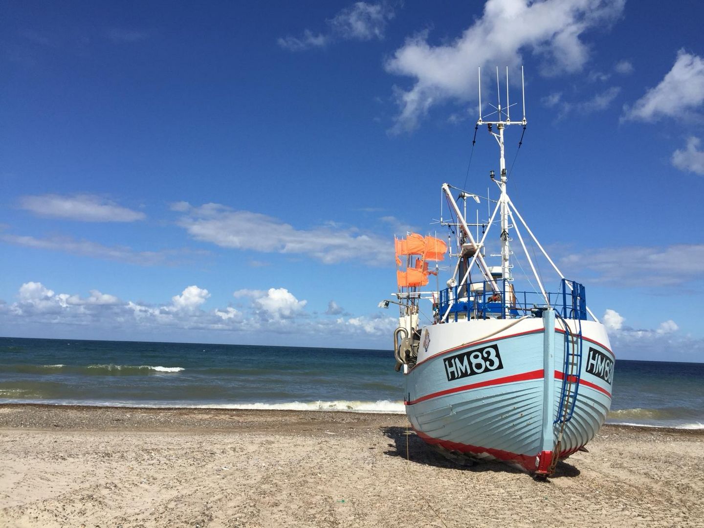 Danmark 2015 Lonstrup - Sonne, Strand und Boote