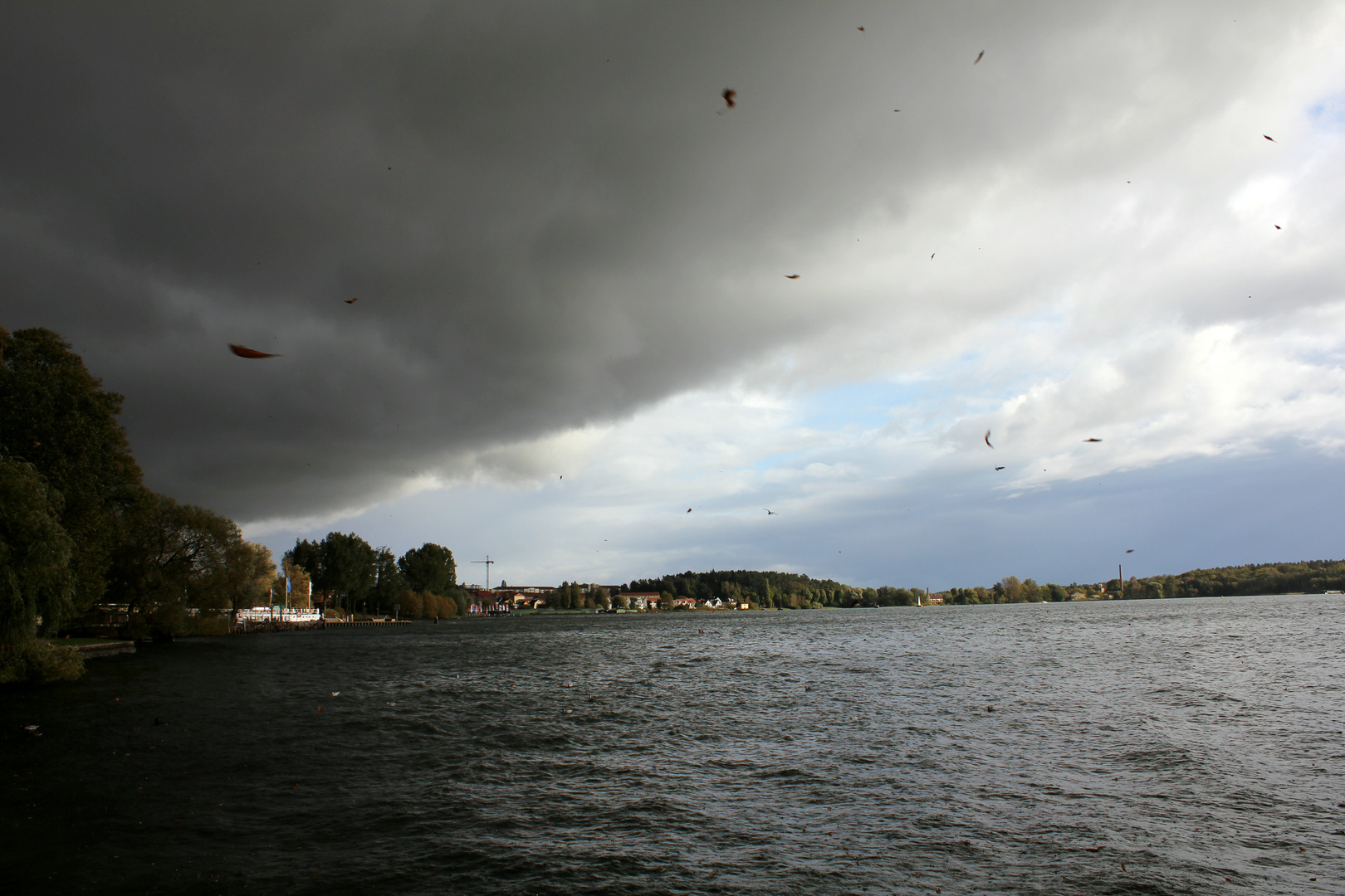 ...dann Sturm und Hagel