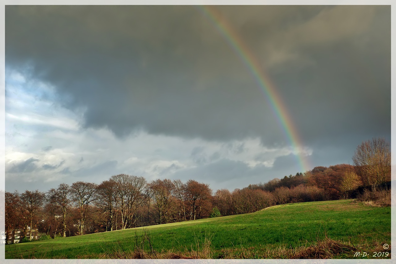 Dann tat sich plötzlich der Himmel auf ...