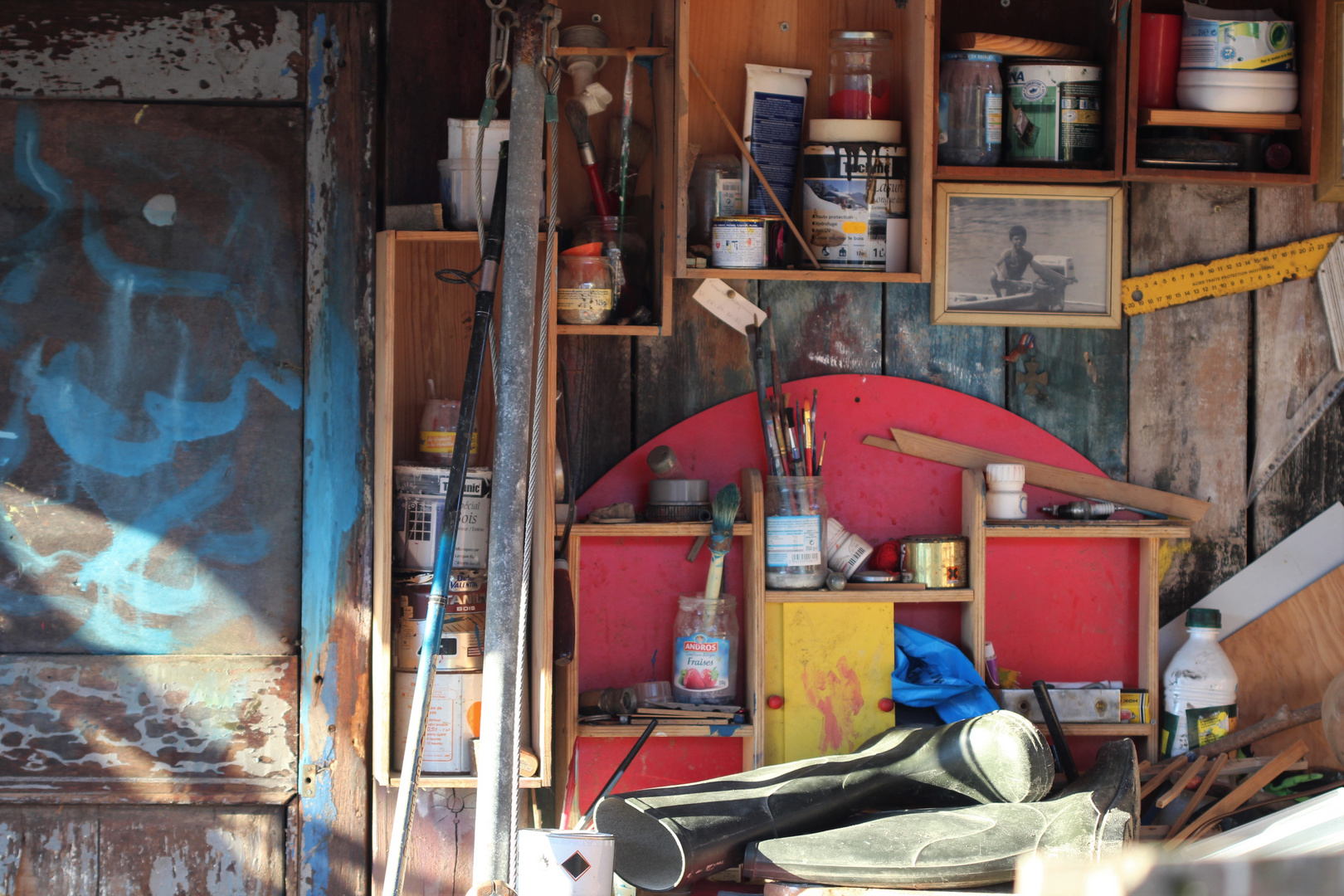 Dans la cabane du pêcheur