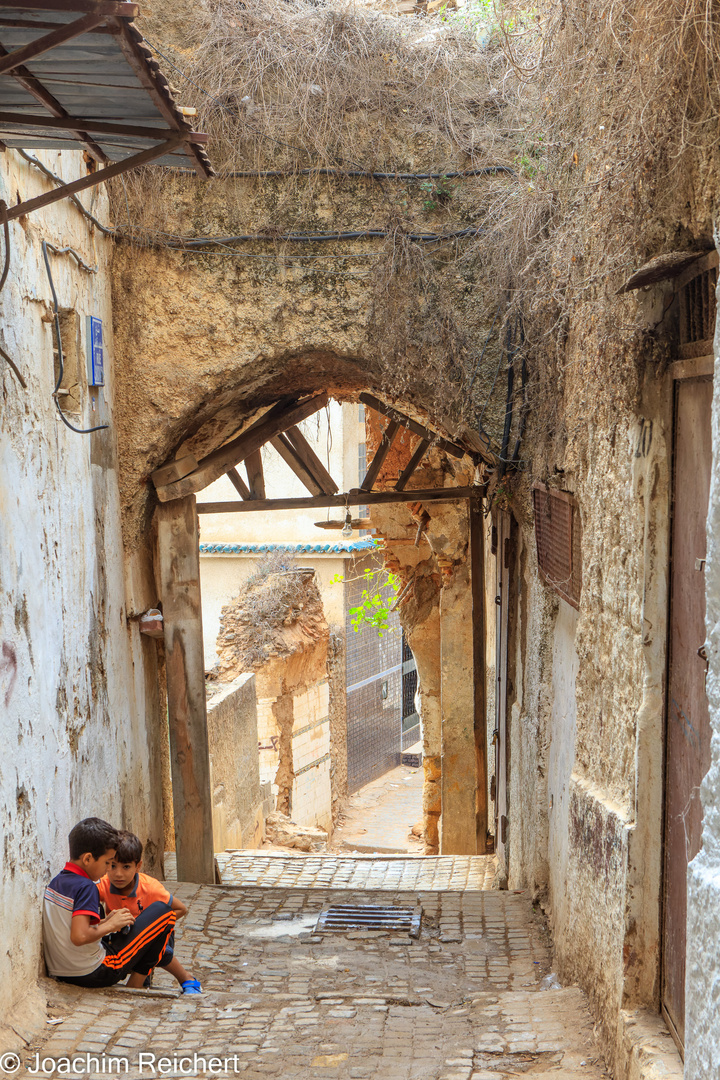 Dans la Casbah d'Alger