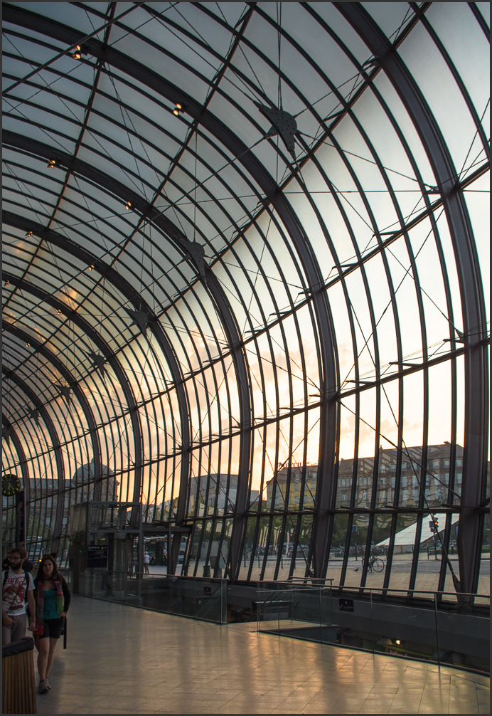 Dans la Gare de Strasbourg