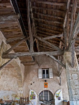 Dans la halle de Jegun