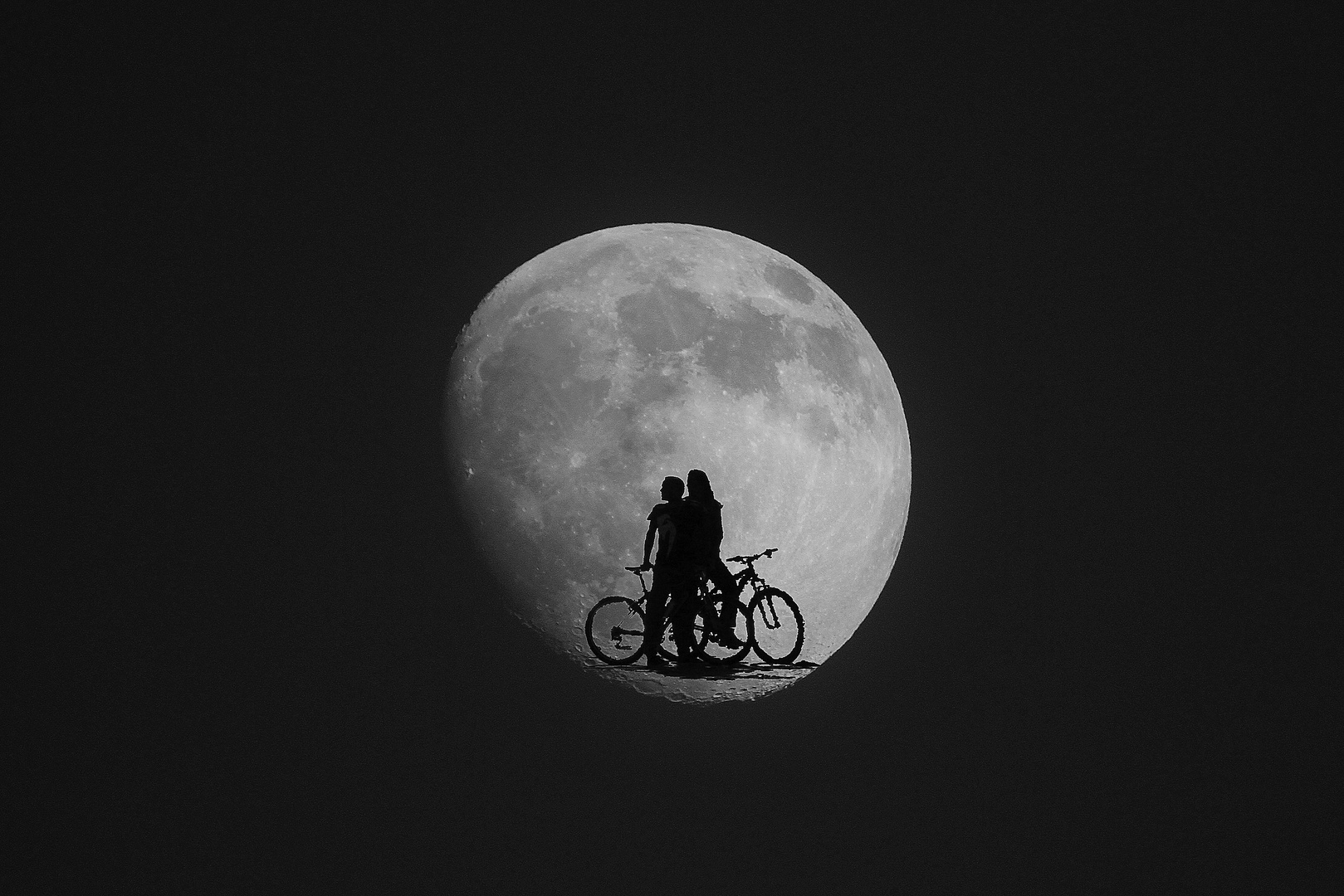 Dans la lune !