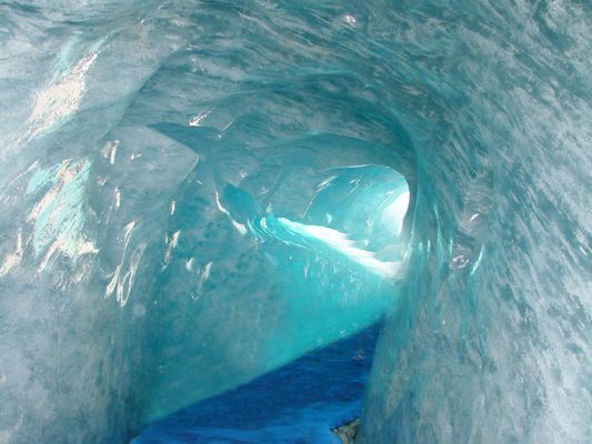 Dans la Mer de Glace