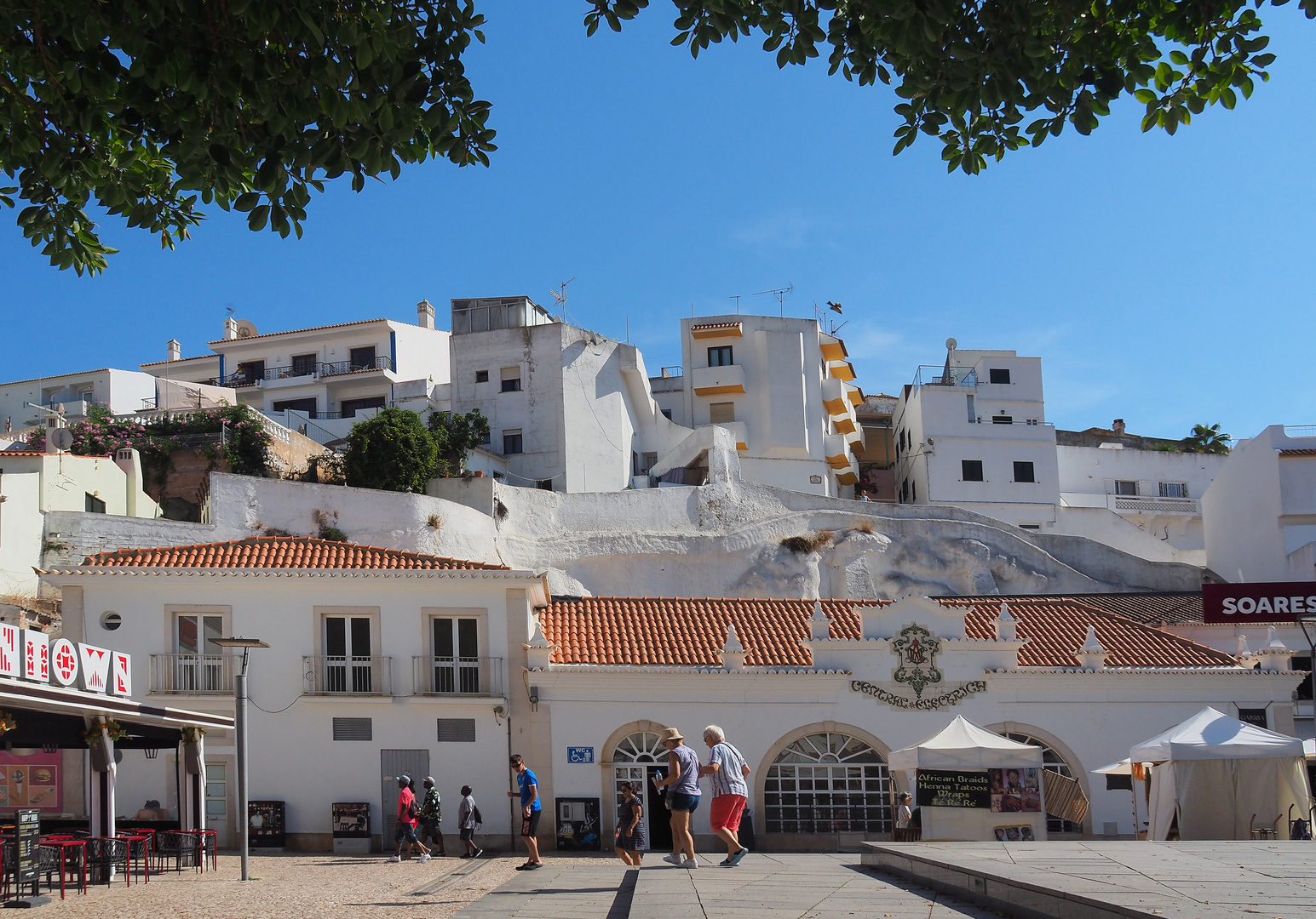 Dans le centre d’Albufeira