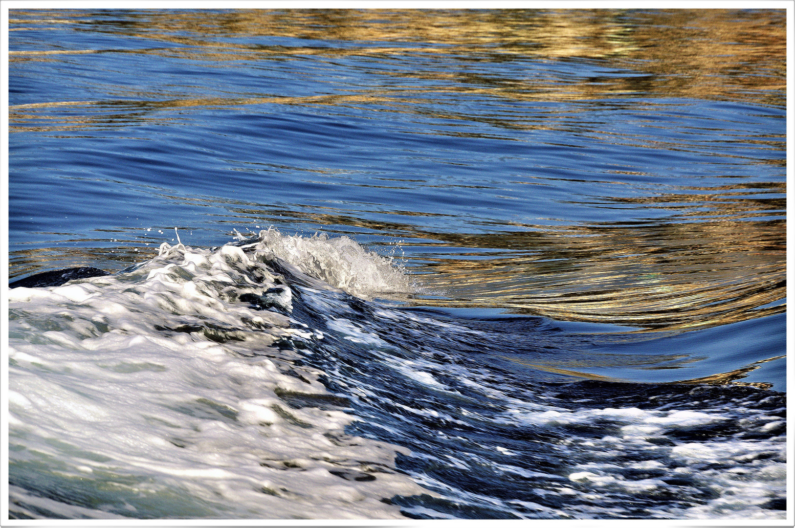 dans le creux de la vague ....