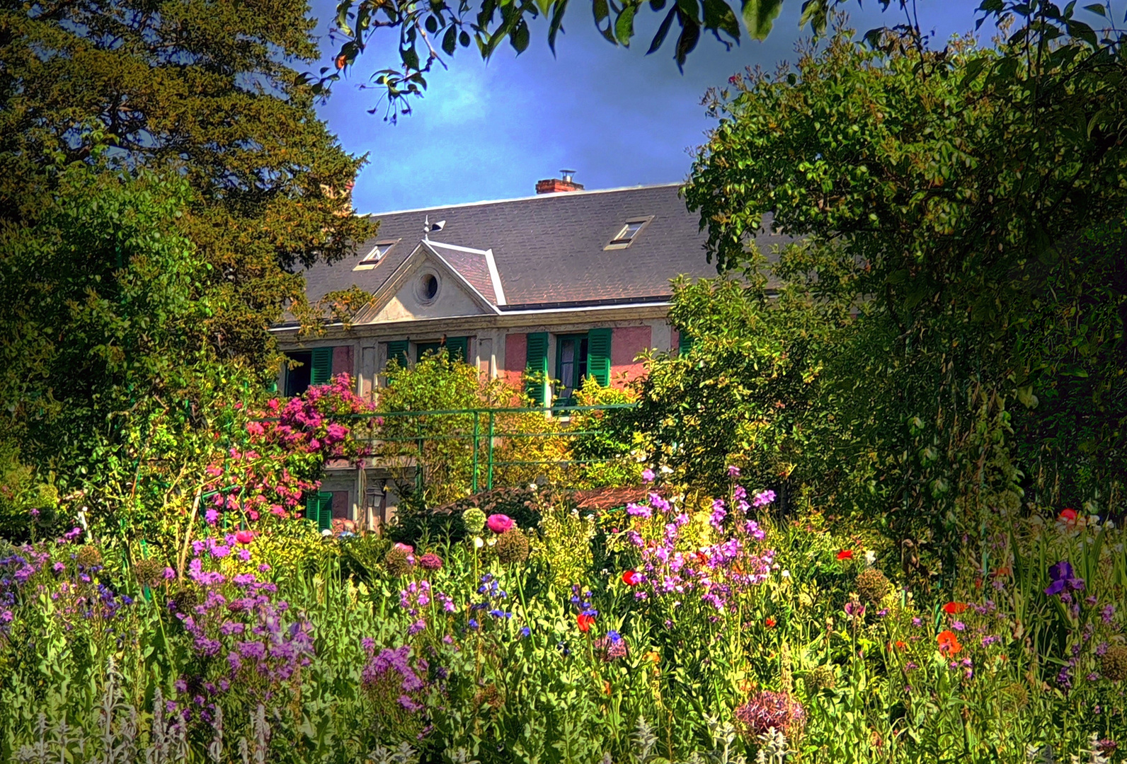 Dans le jardin de Claude Monet / GIVERNY