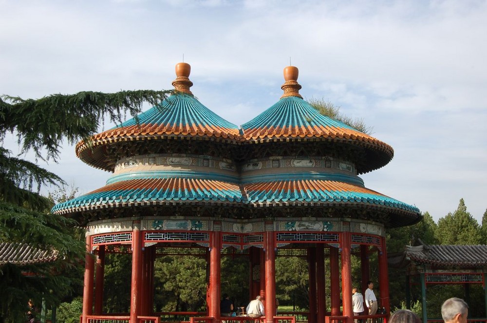 Dans le Jardin du Temple du Ciel