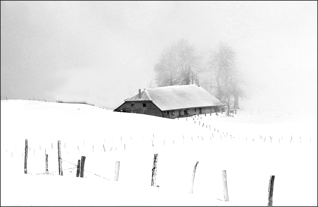 dans le massif du Salève