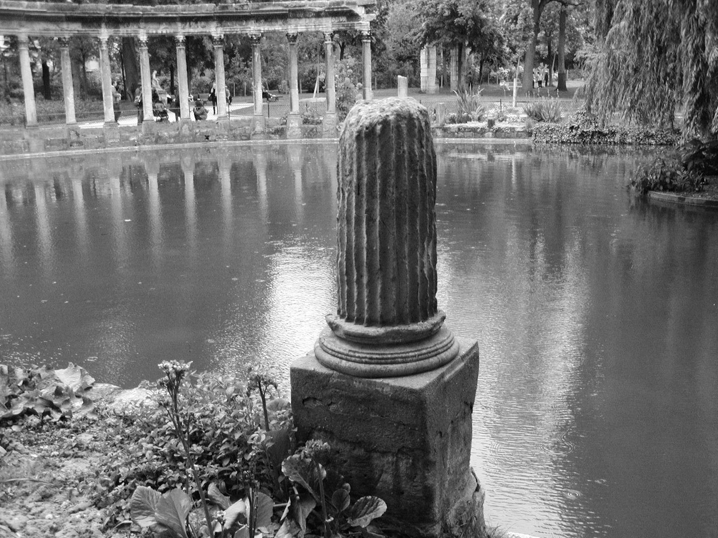 dans le parc a paris