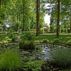 Dans le parc des Prés d’Eugénie  --  Eugénie-les-Bains  --  In dem Park der « Prés d’Eugénie »