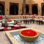 Dans le patio d’un hôtel d’Agadir -- Im Patio eines Hotels von Agadir
