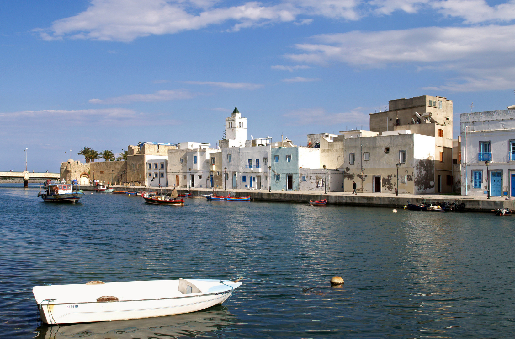 Dans le port de Bizerte