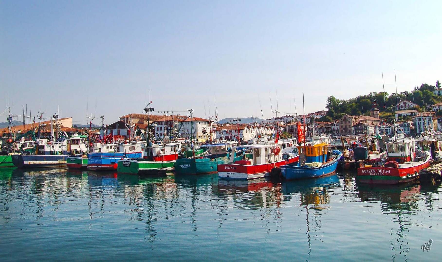 Dans le port .... de St Jean de Luz 