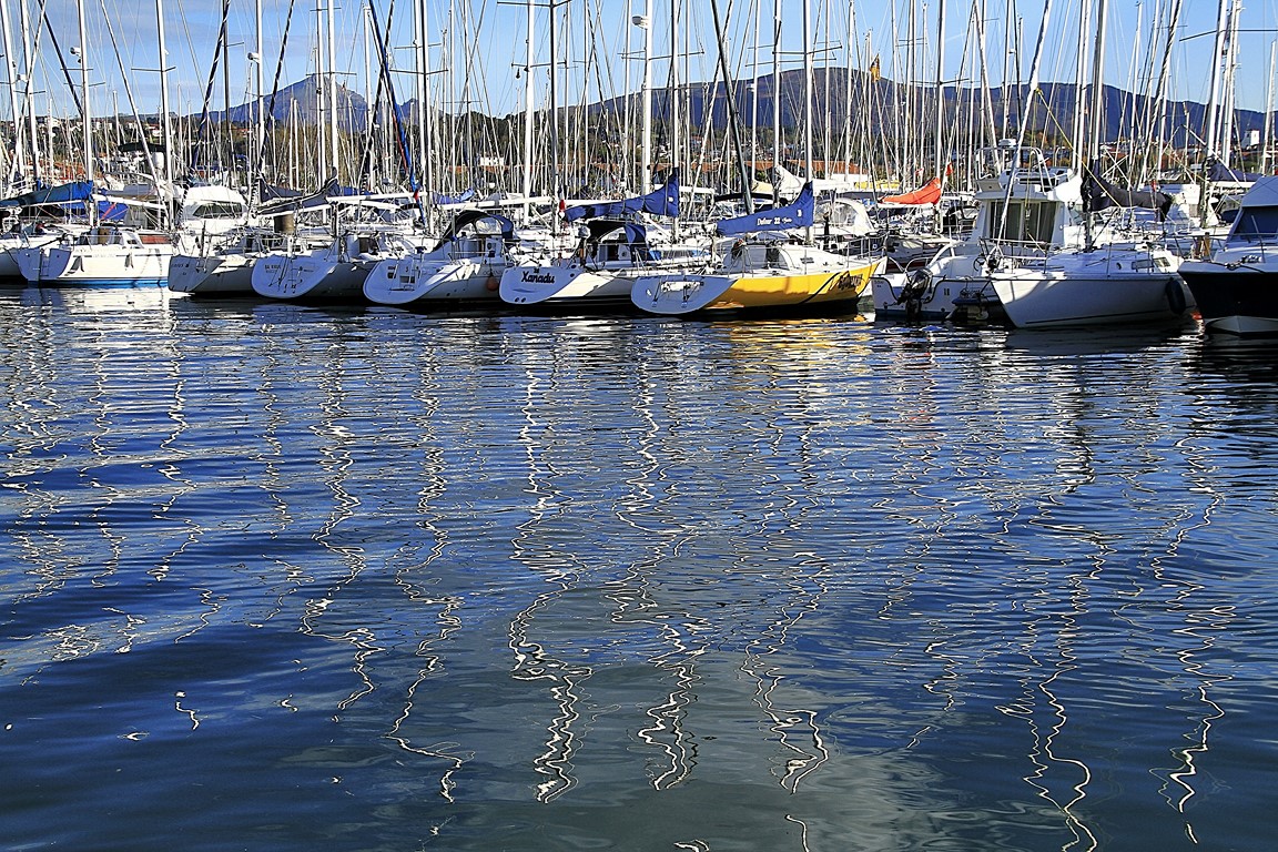 Dans le port d'Hendaye !