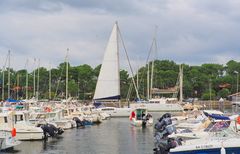 Dans le port d’Hossegor-Capbreton