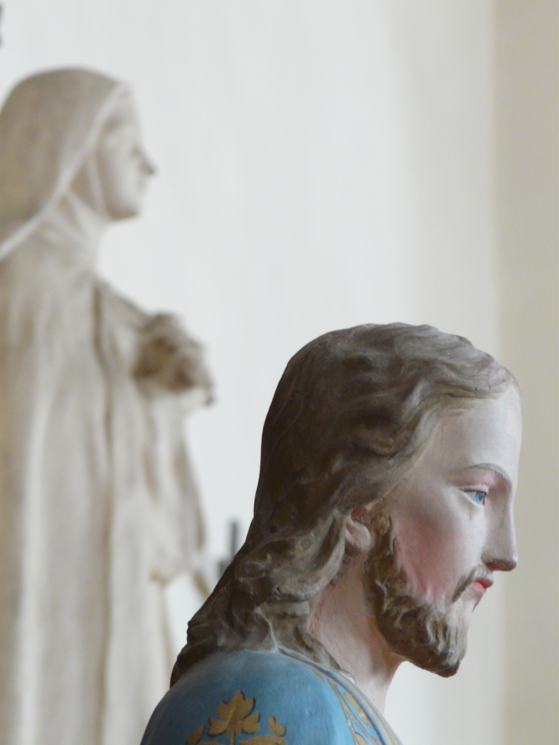 dans l'église de Marolles les buis