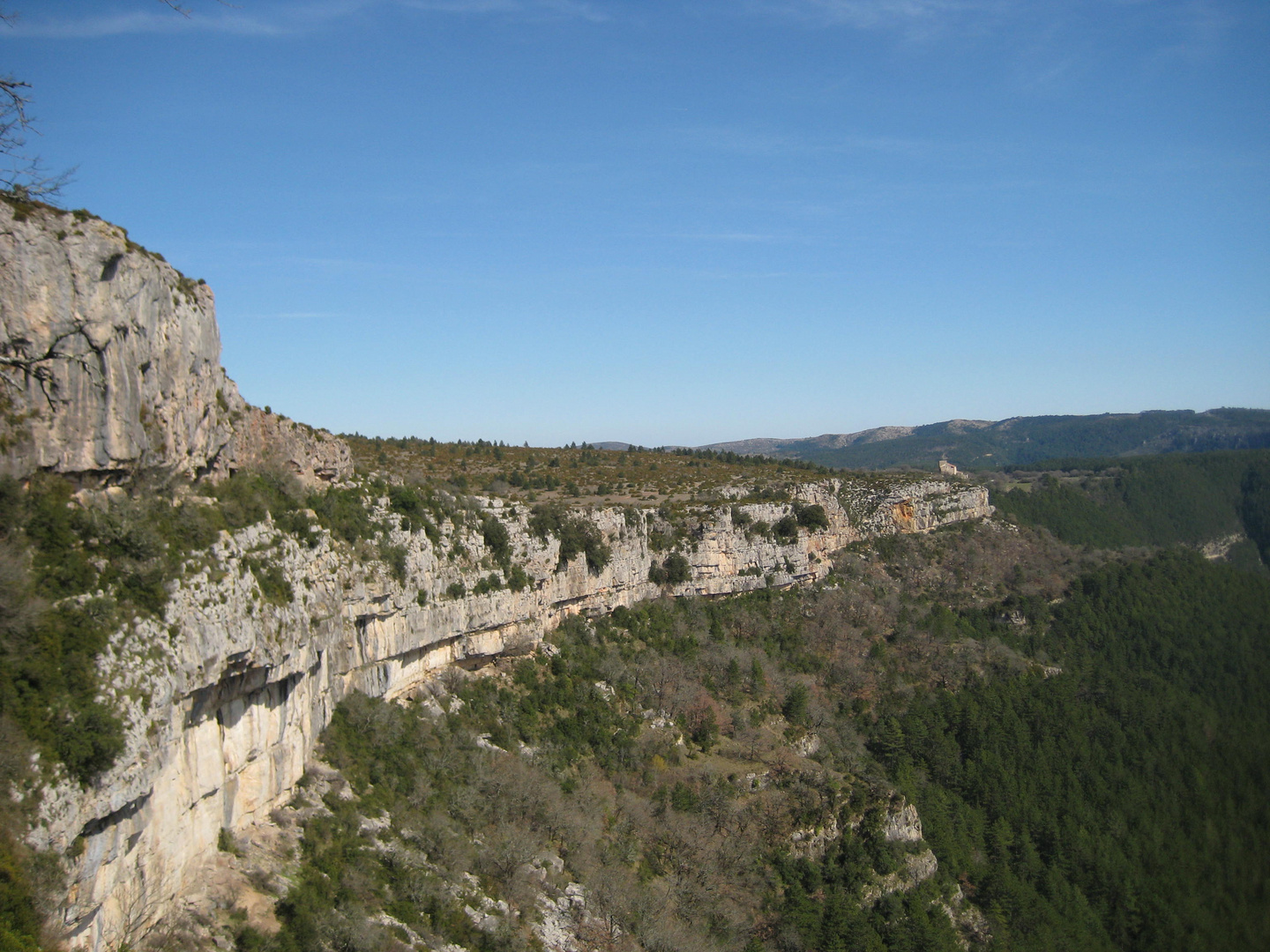 Dans les Cevennes, le Cirque du "Bout du Monde"