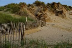 " Dans les dunes."