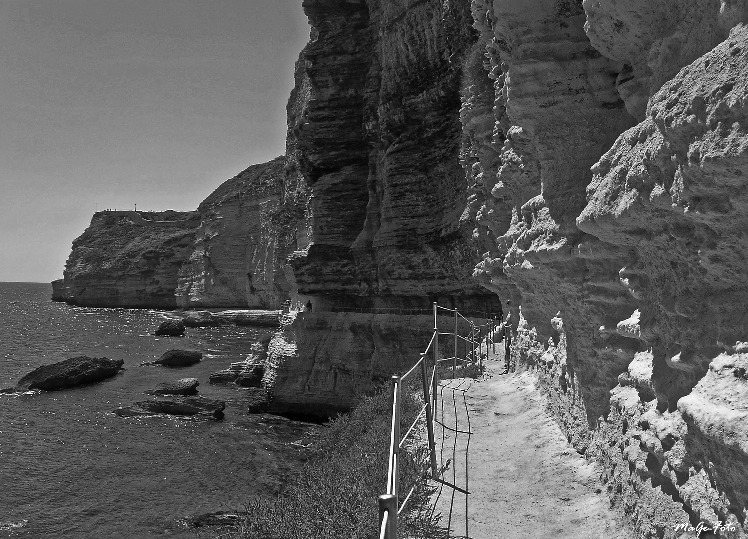 Dans les falaises de Bonifacio / In den Klippen von Bonifacio