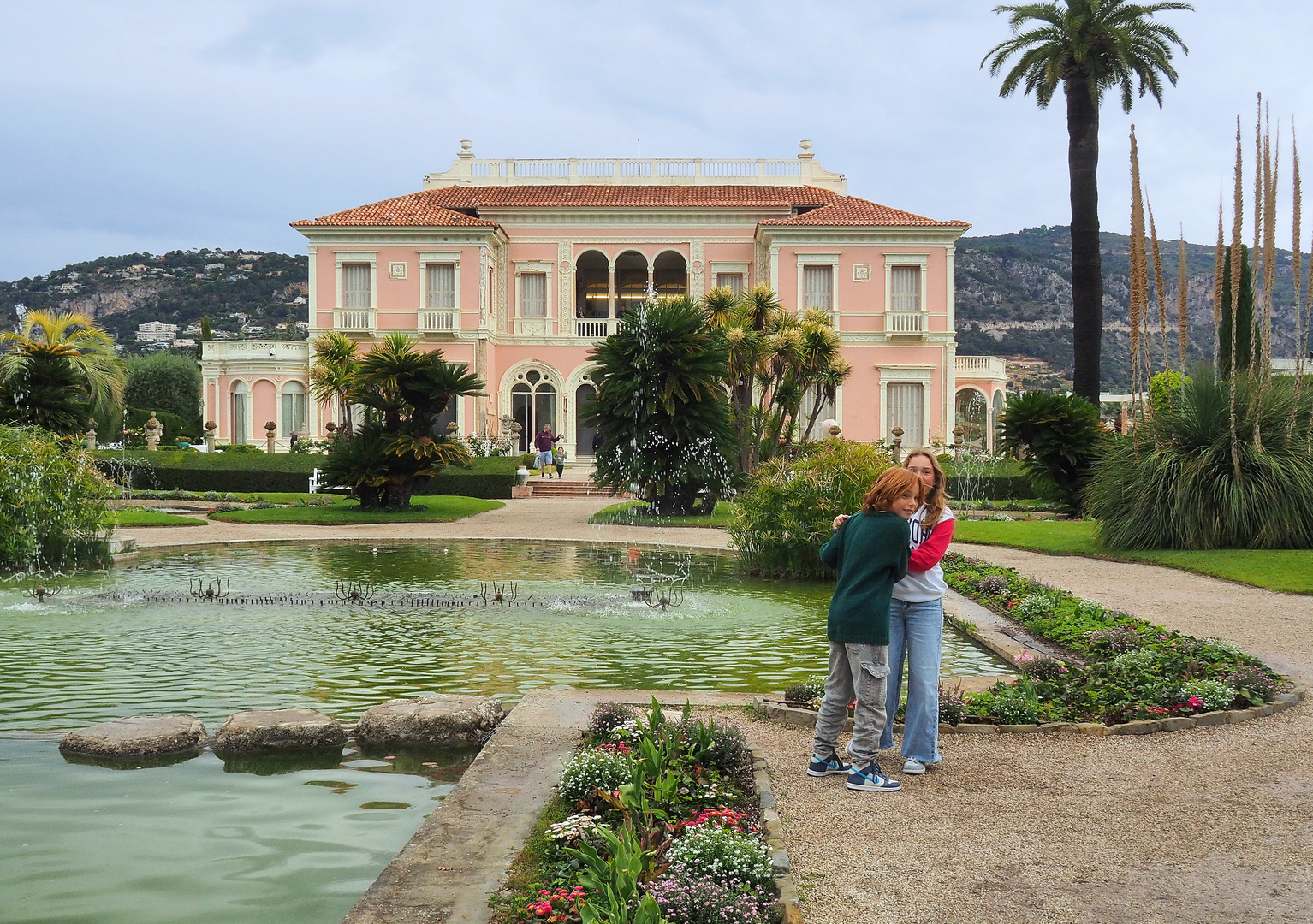 Dans les jardins de la Villa Ephrussi Rothschild