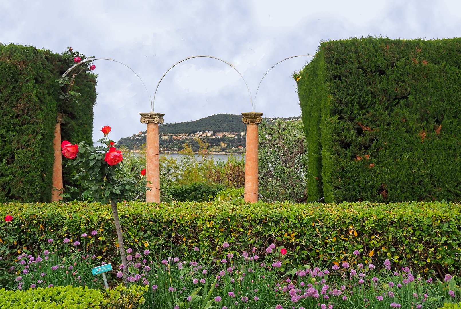 Dans les jardins de la Villa Ephrussi Rothschild