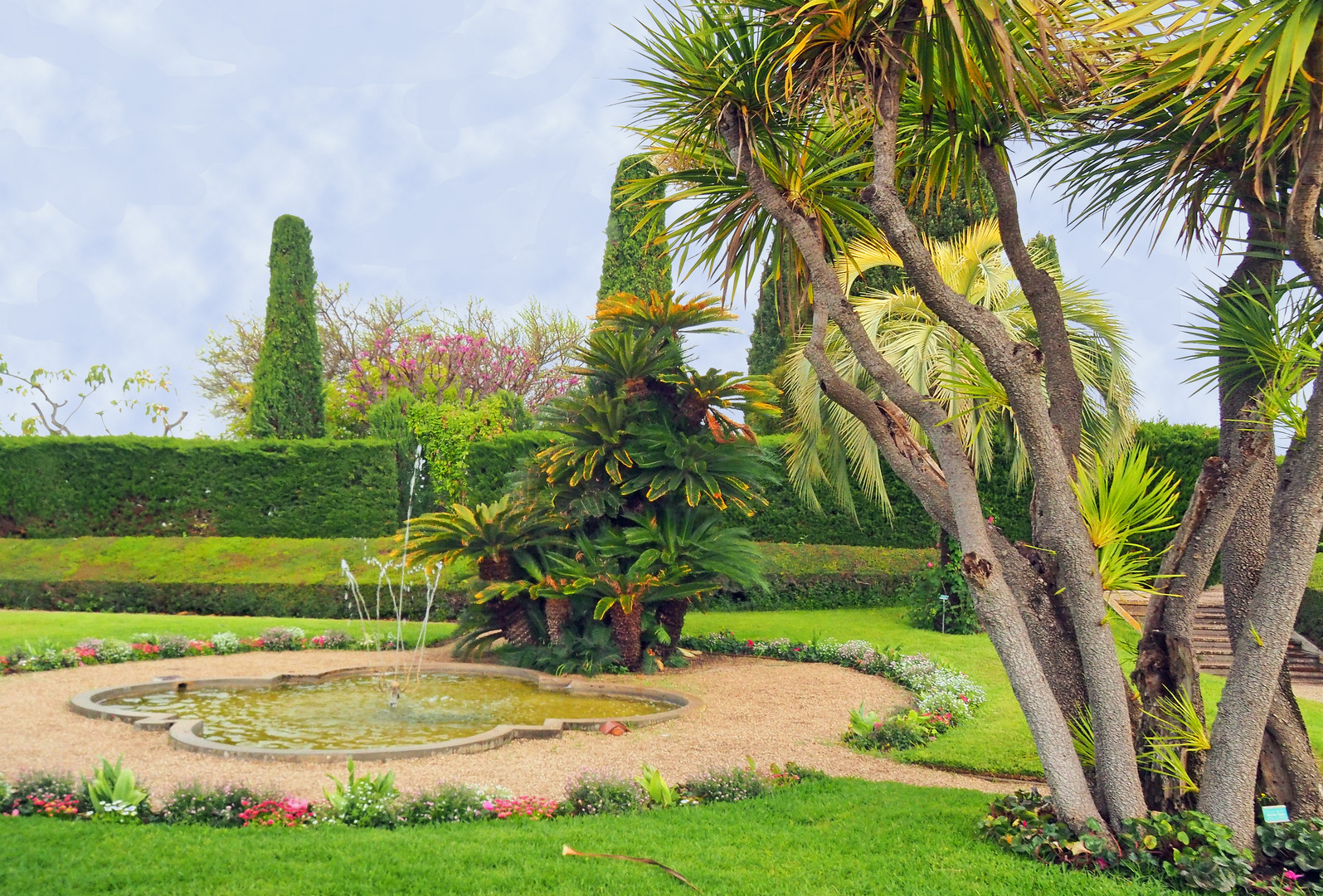 Dans les jardins de la Villa Ephrussi Rothschild