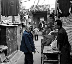 Dans les petites rues de Pékin