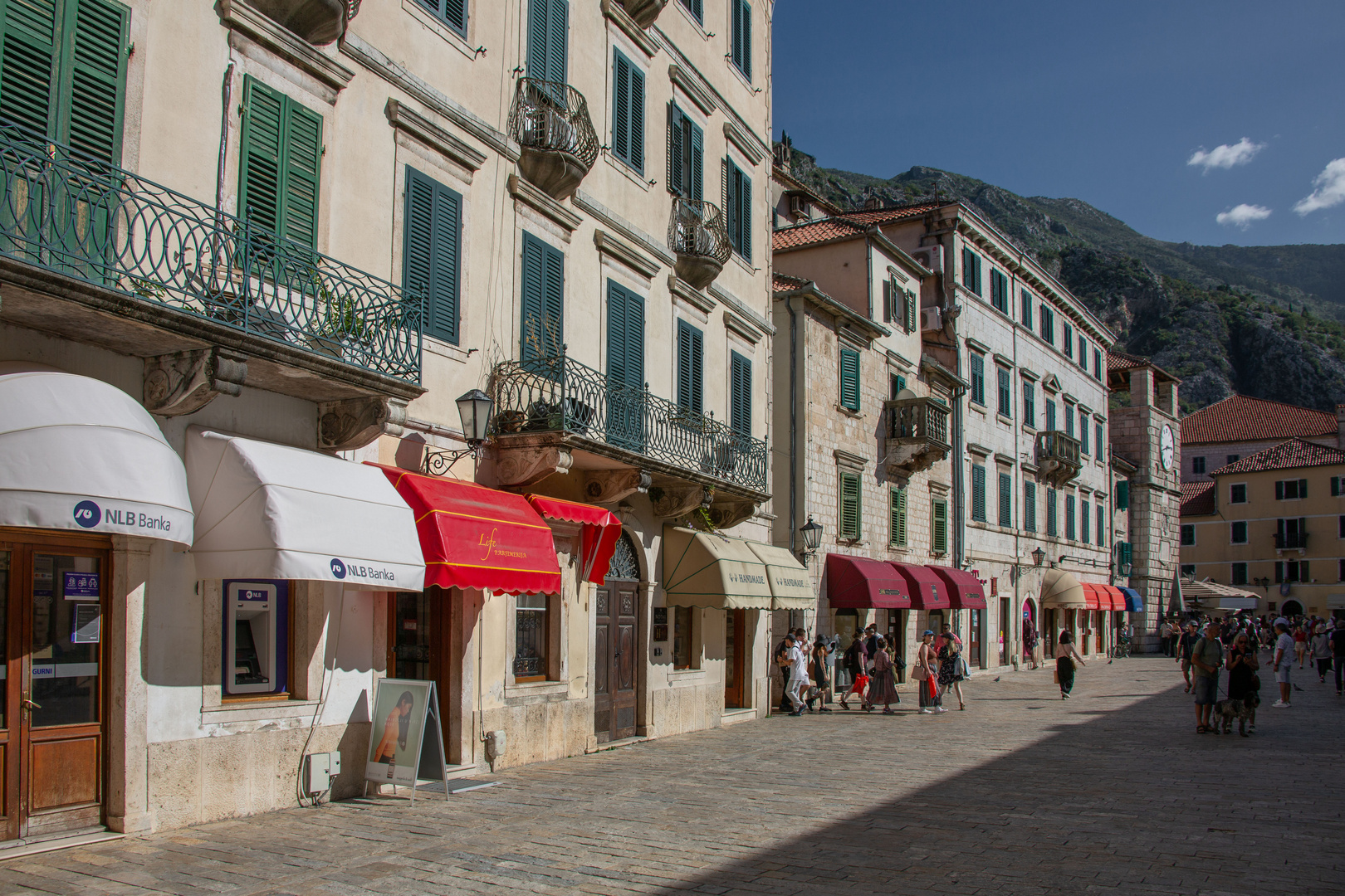 Dans les rue de Kotor.