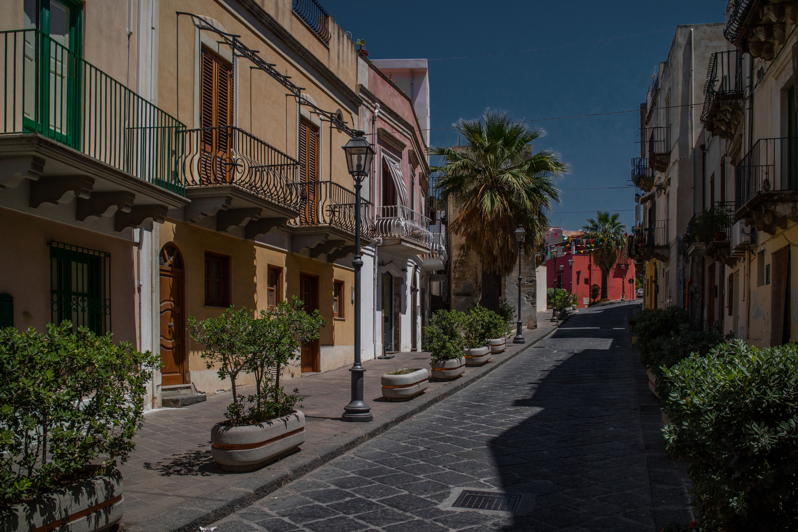 Dans les rue de Lipari