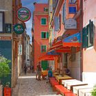 Dans les ruelles de Rovinj / In den Gassen von Rovinj